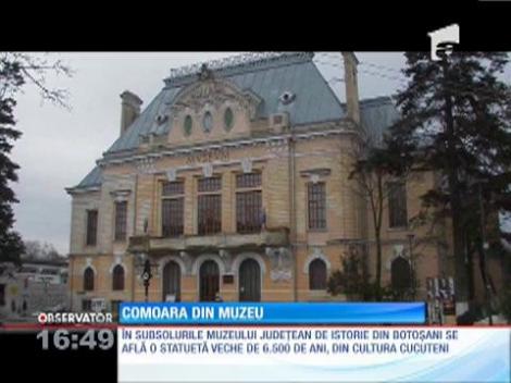 O statuetă veche de 6.500 de ani, la Muzeul din Botoşani