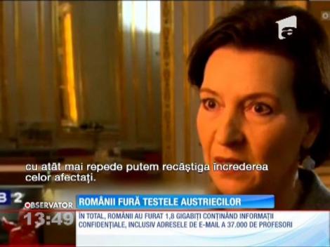 Românii fură testele austriecilor