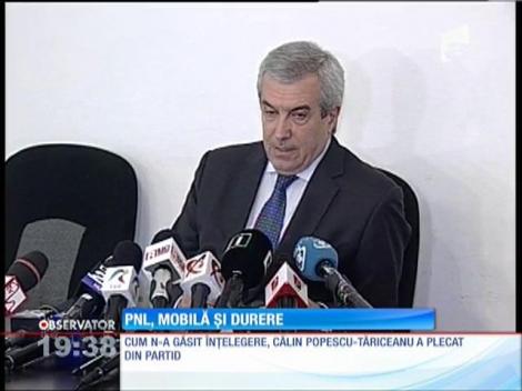 Călin Popescu Tăriceanu şi-a dat demisia din PNL