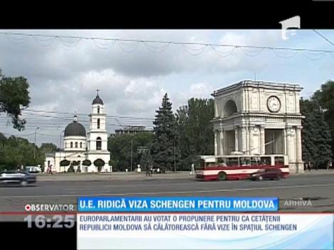 Parlamentul European a deschis spaţiul Schengen pentru moldoveni