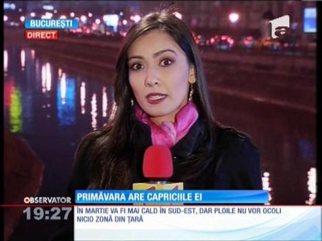 În martie va fi cald în sud-estul tării, dar ploile nu vor ocoli nicio zonă din România