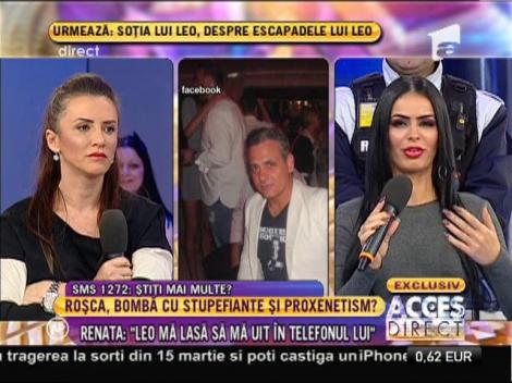 Renata, despre presupusa discuţie cu Francesco: "Mesajele nu sunt adevărate"