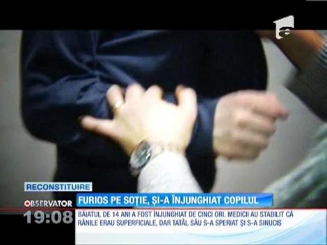 UPDATE / Şi-a înjunghiat fiul şi s-a sinucis