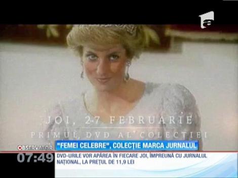 "Femei celebre" , o colectie marca Jurnalul Naţional