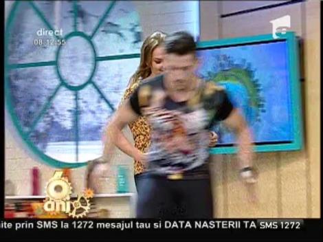 Roxana Ionescu şi Flavia Mihăşan, antrenament cu scăriță