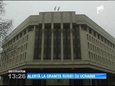 Alertă la graniţa Rusiei cu Ucraina