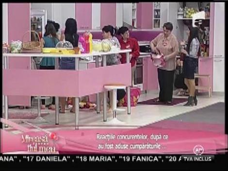 Nemulţumirile pe care le-au avut concurentele, după ce au fost aduse cumpărăturile