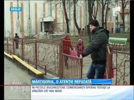 Mărţişorul, o atenţie refuzată