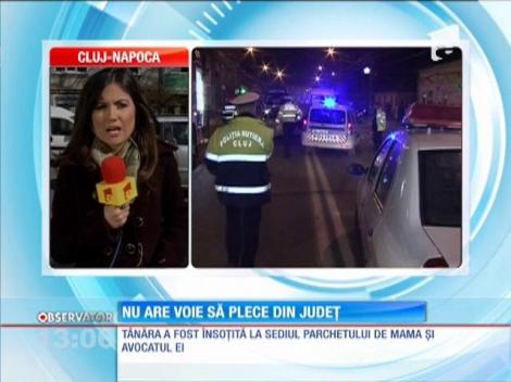 Tânăra din Cluj, fostă campioană naţională la aerobic nu are voie să plece din judeţ