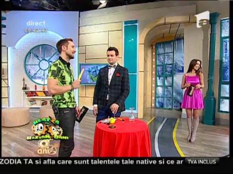 Numar de iluzionism cu magicianul Robert Tudor