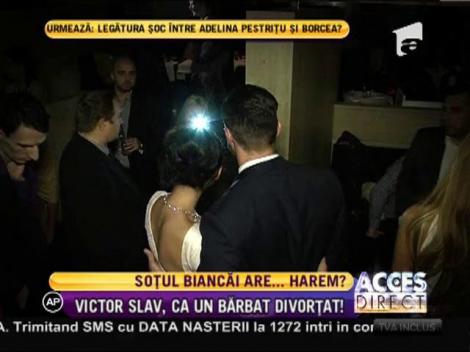 Victor Slav, profită la maximum de statutul de bărbat divorţat