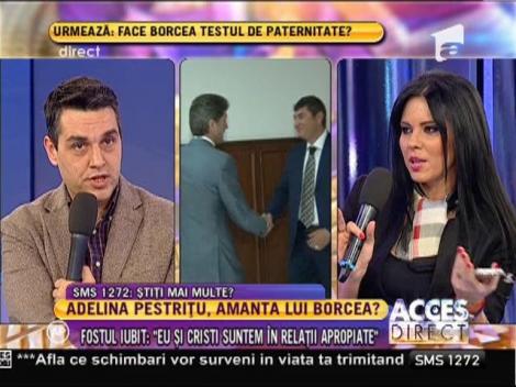 Fostul iubit al Adelinei Pestriţu: "Eu şi Cristi Borcea suntem în relaţii apropiate"