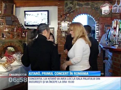Kitaro, primul concert  în România