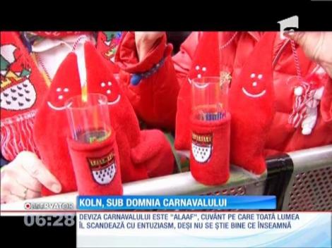 A inceput unul dintre cele mai vesele carnavaluri din Germania