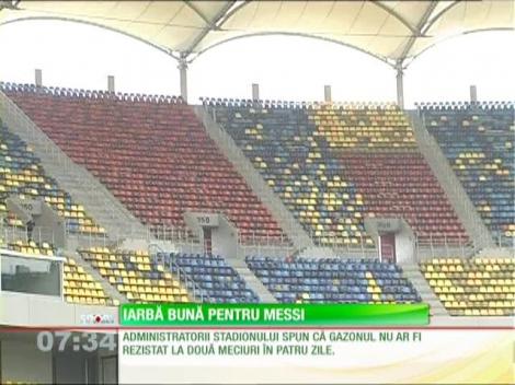 Iarbă bună pentru Messi