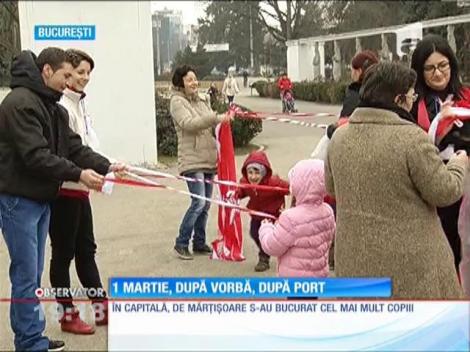 Radu Mazăre a împărțit mărțișoare pensionarelor