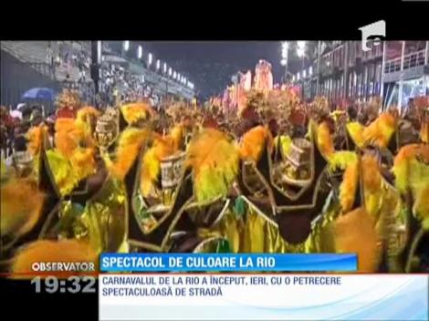 Spectacol de culoare la Rio