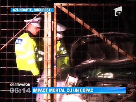 Accident rutier mortal pe o şosea din Capitală