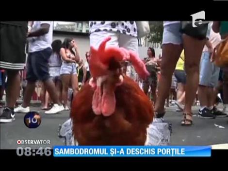 Sambodromul și-a deschis porțile