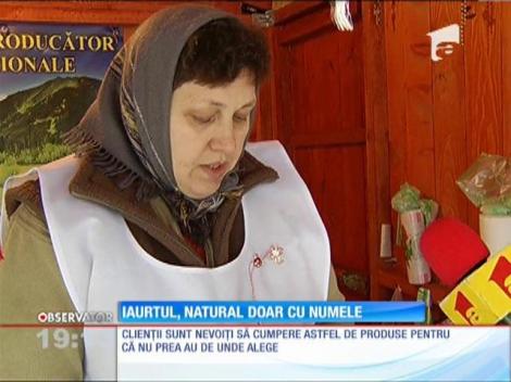 Iaurtul,natural doar cu numele