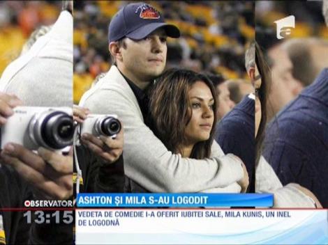 Mila Kunis se mărită cu Ashton Kutchcer
