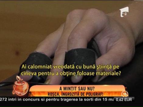 Mariana Roşca, la detectorul de minciuni!