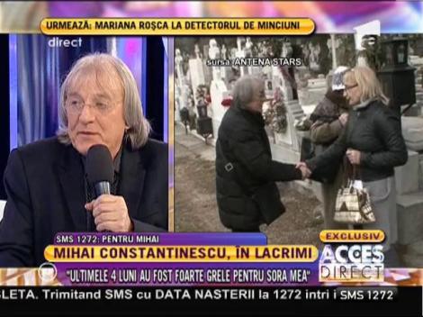 Mihai Constantinescu, cu ochii în lacrimi!