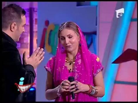 Iulia, aşa l-ai cucerit pe Salma Khan? Demonstraţie spectaculoasă de dans indian