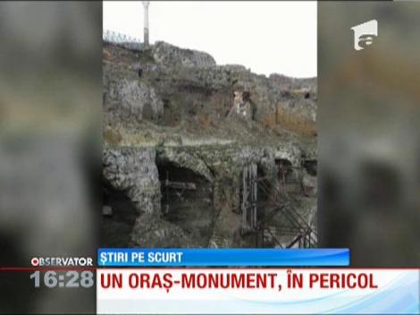 Oraşul-muzeu Pompei, în pericol din cauza ploilor torenţiale