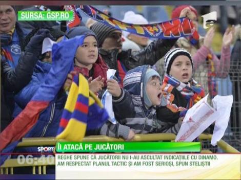 Reghecampf îşi atacă jucătorii