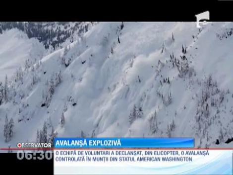 Avalanşă explozivă