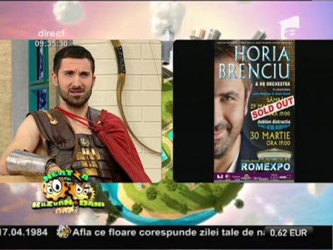 Horia Brenciu, concert pe 30 martie