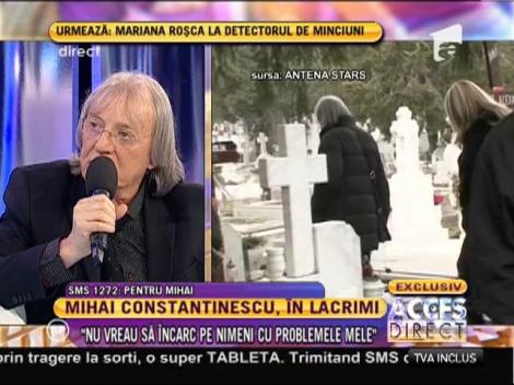 Mihai Constantinescu: "M-am comportat mereu ca un câine"