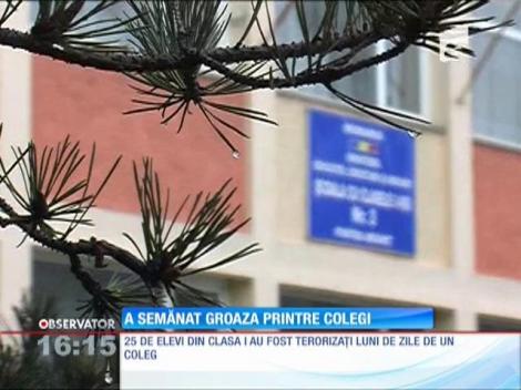 Un elev de 7 ani le cere colegilor taxă de protecţie!