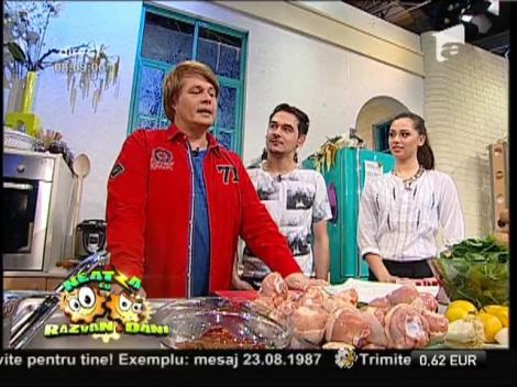 Pui cu sos de capere