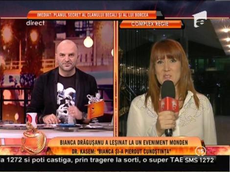 Bianca Drăguşanu a leşinat la un eveniment monden