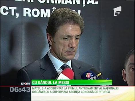 Tricolorii lui Piţurcă s-au întâlnit la Mogoşoaia înainte de superamicalul cu Argentina