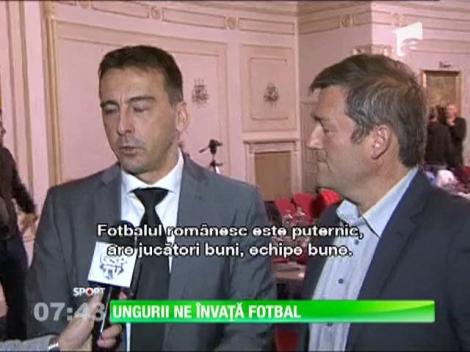 Ungurii ne învaţă fotbal