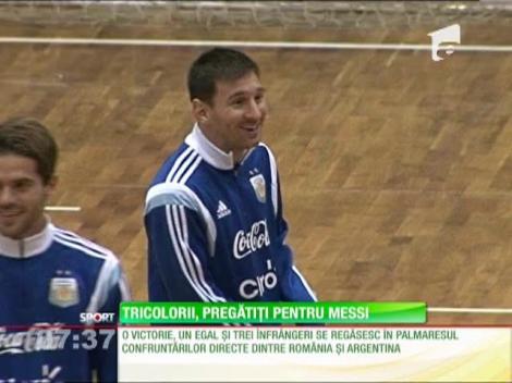 Victor Piţurcă vrea măcar un egal cu Argentina