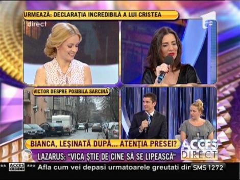 Mara: "Şi mie mi-a leşinat Bianca în braţe"