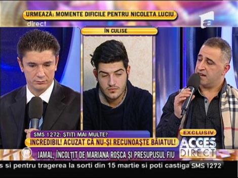 Jamal: "Mama ta ştie cine este adevăratul tată"