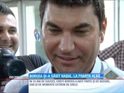 Cristi Borcea şi-a găsit naşul, la Poarta Albă