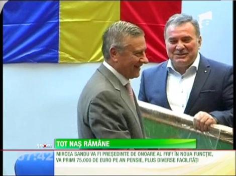 Mircea Sandu, pensie de 75.000 de euro pe an