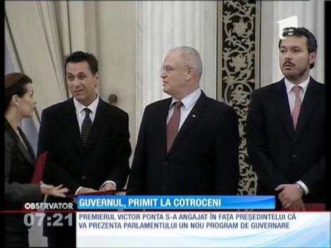 Traian Băsescu a semnat decretele de numire ale miniştrilor Cabinetului Ponta 3