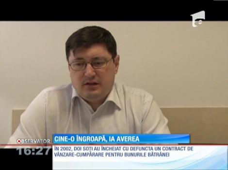 Lupta pe înmormântare pentru averea decedatei