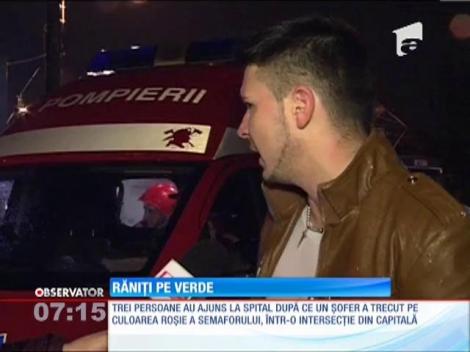 Răniţi pe culoarea verde a semaforului