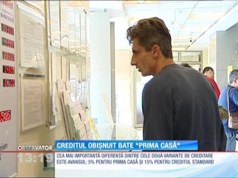 Creditul obişnuit bate "Prima Casă"