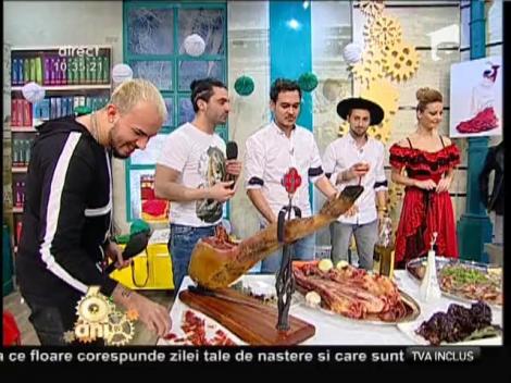 Coadă de vită şi creveţi la grătar