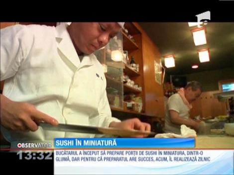 Sushi în miniatură