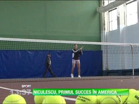 Niculescu, primul succes în America
